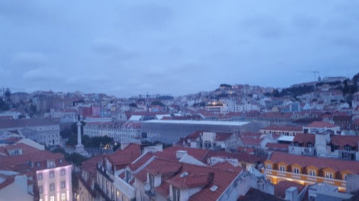 Blick über City Lissabon 2