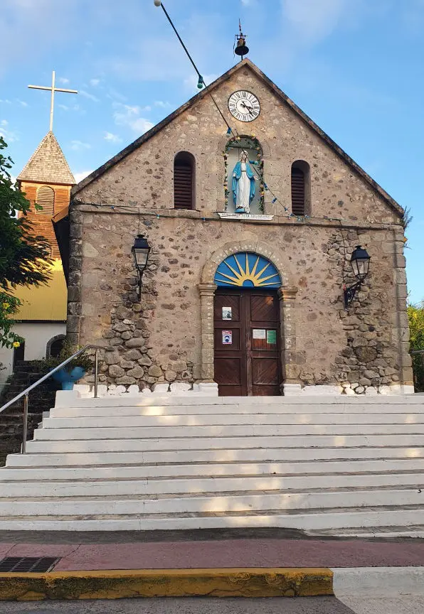 Kirche auf den Iles-des-Saintes