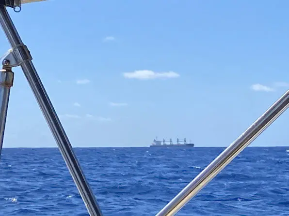 Schiff in Sicht
